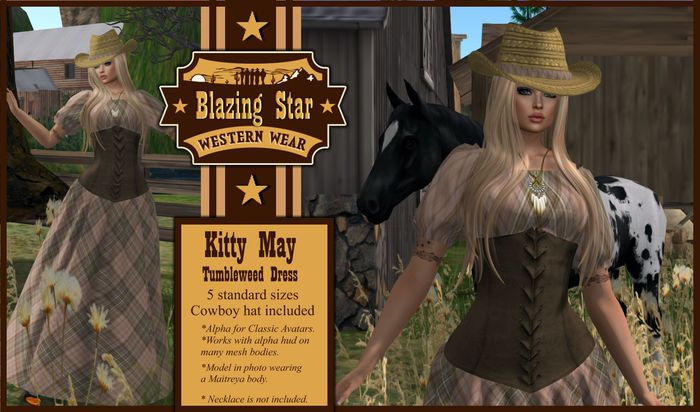 *BLAZING STAR*Kitty May-Tumbleweed