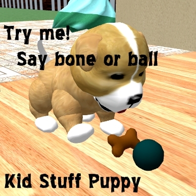 Kid Stuff Puppy Animated