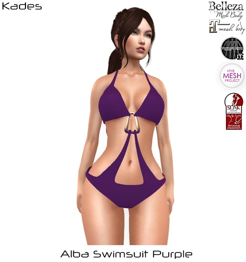 Alba Swimsuit - Purple