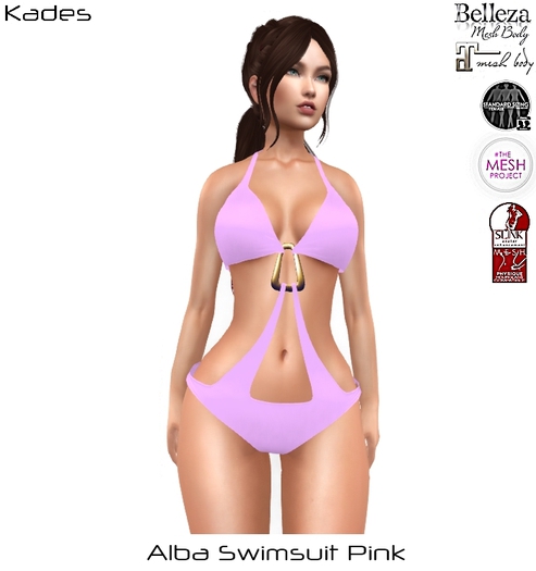 Alba Swimsuit - Pink