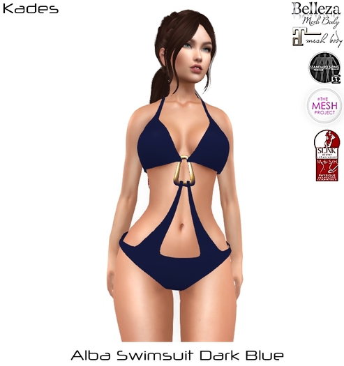 Kades - Alba Swimsuit - Dark Blue