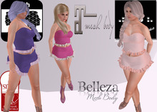 .: MB :. TOP & SKIRT Bronte Dress  w/HUD Maitreya Belleza Slink