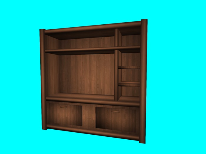 Sculpty Wooden Rack COPY/MOD (boxed)