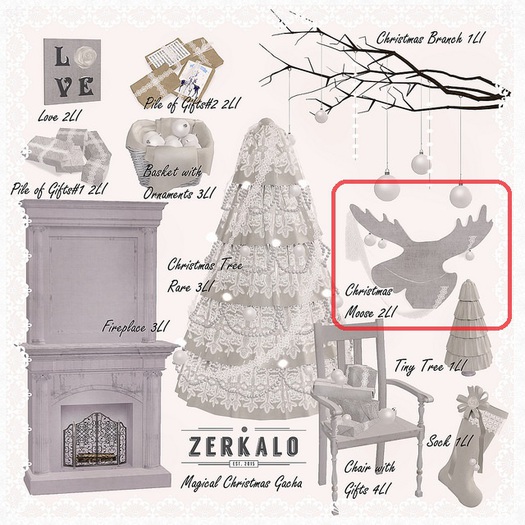 [ zerkalo ] Magical Christmas - Christmas Moose