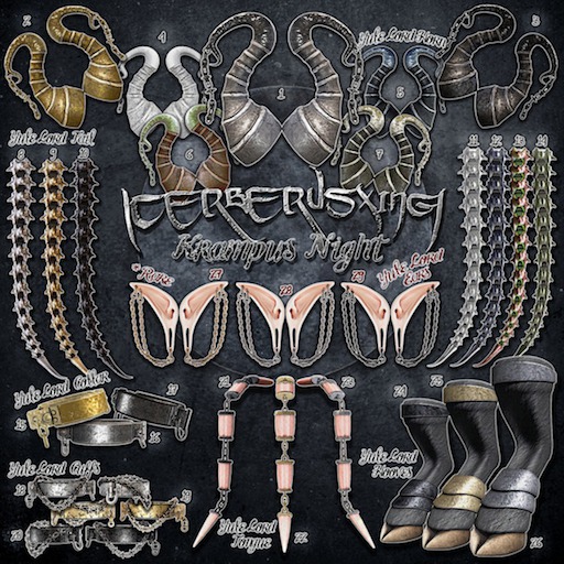 [CX] 27 - Yule Lord Ears (Gold) RARE