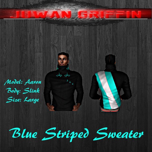 .:JGC:. Blue Stripe Sweater Package