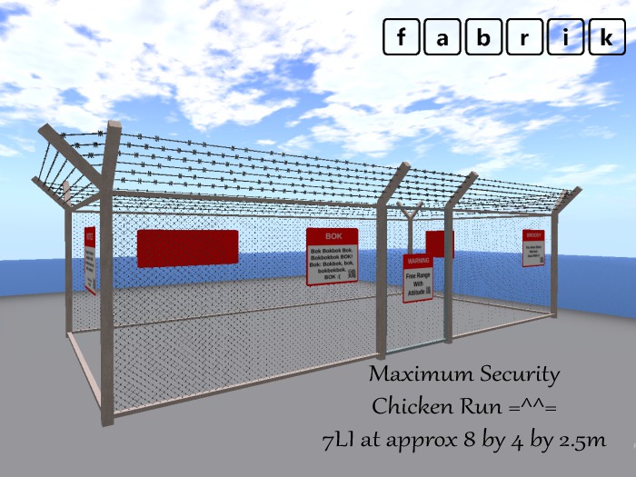 G's Maximum Security Chukkie Pen!
