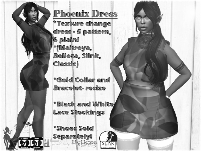 ^^D.T.P^^- Phoenix Dress DEMO Fatpack