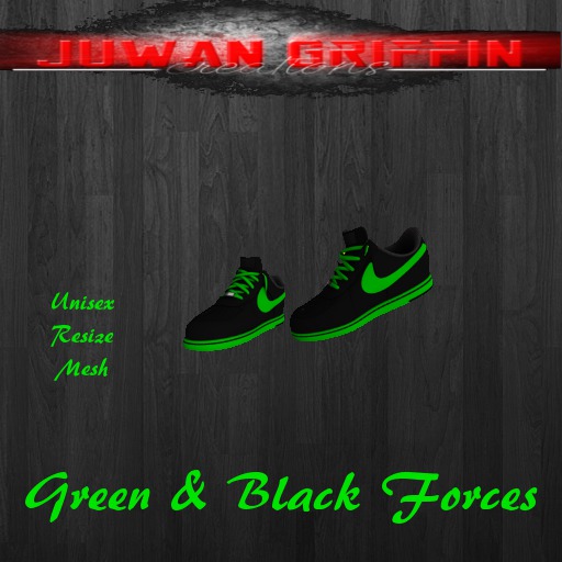 .:JGC:. Green/Black Forces Unisex Package