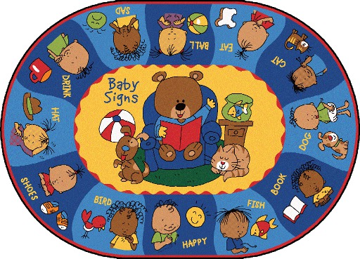 Rug - School - Baby Signs