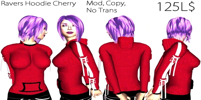 Ravers Hoodie Cherry Boxed