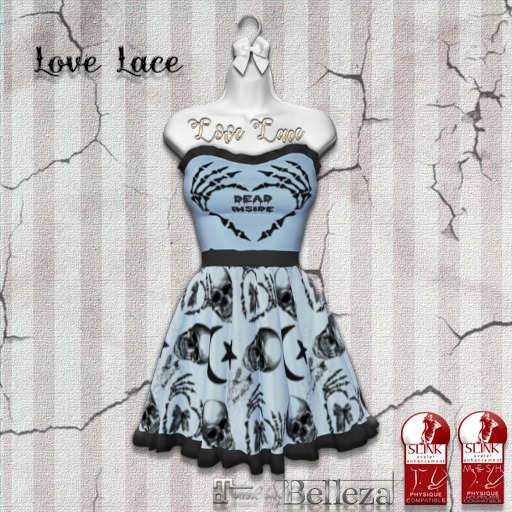 ::LL:: Dead Inside Dress // Blue {BOXED}