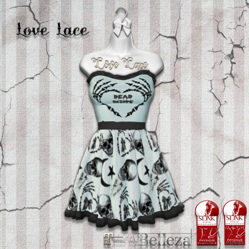 ::LL:: Dead Inside Dress // Mint {BOXED}