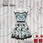 ::LL:: Dead Inside Dress // Mint {BOXED}