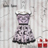 ::LL:: Dead Inside Dress // Purple {BOXED}