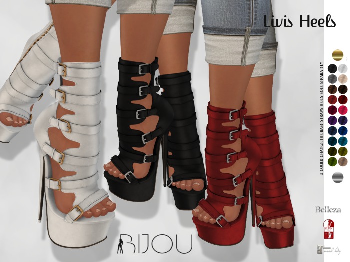 Bijou ///  Livis Heels (ADD or DROP ME)