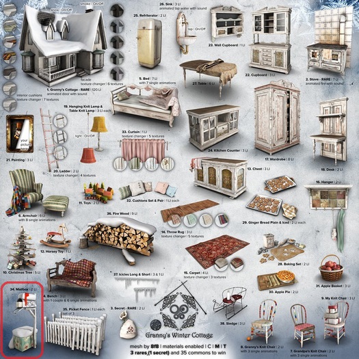 34_8f8 - Granny's Winter Cottage - Mailbox