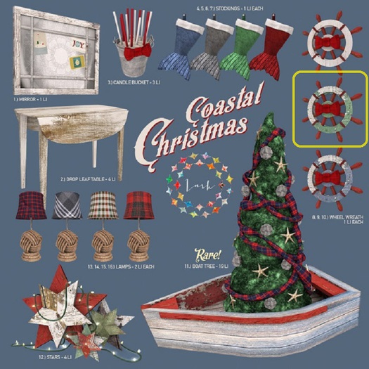 Lark - CC 9 - Wheel Wreath Green