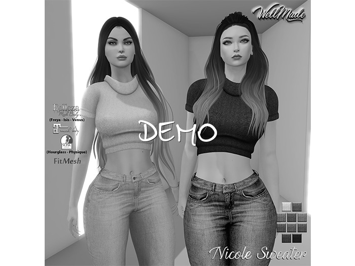 [WellMade] Nicole Sweater DEMO