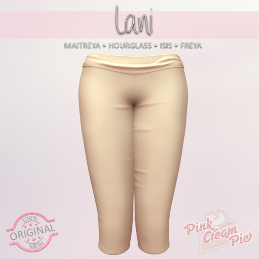 !PCP :: Lani Capris [Beige]