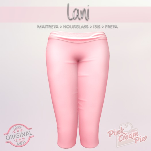 !PCP :: Lani Capris [Light Pink]