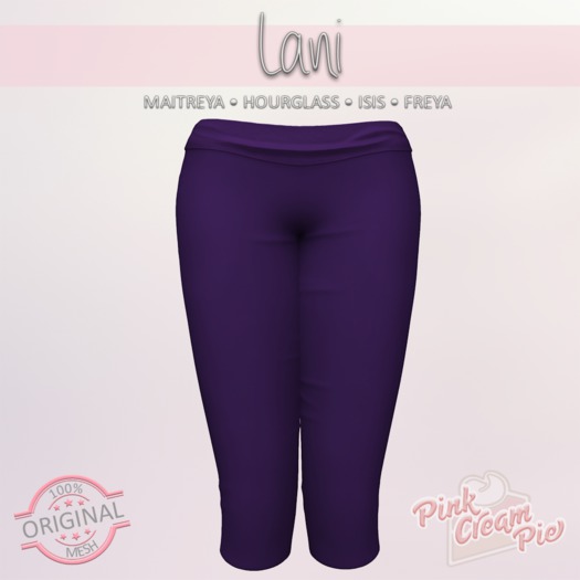 !PCP :: Lani Capris [Plum]