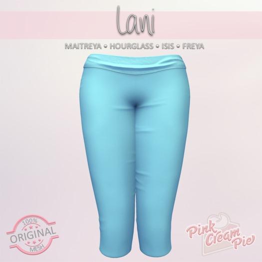 !PCP :: Lani Capris [Sky Blue]