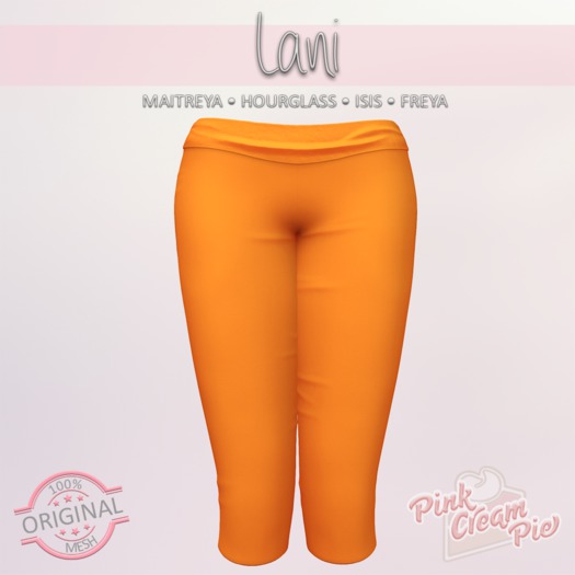 !PCP :: Lani Capris [Orange]