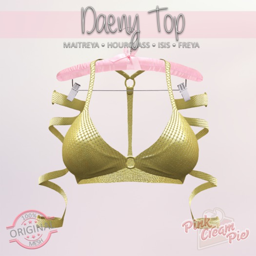 !PCP :: Daeny Top [Gold]
