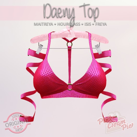 !PCP :: Daeny Top [Hot Pink]