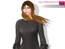Meli Full Perm Mesh Rigged Wind Blowing Hair