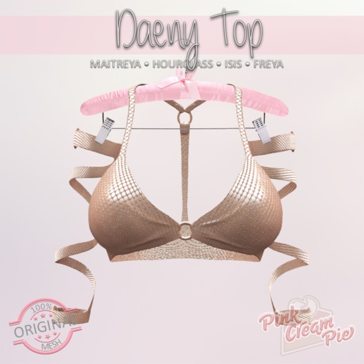 !PCP :: Daeny Top [Rose Gold]