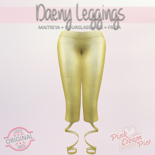 !PCP :: Daeny Leggings [Gold]