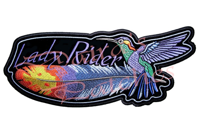 Lady-Rider-Kingfisher-Feather-Patch