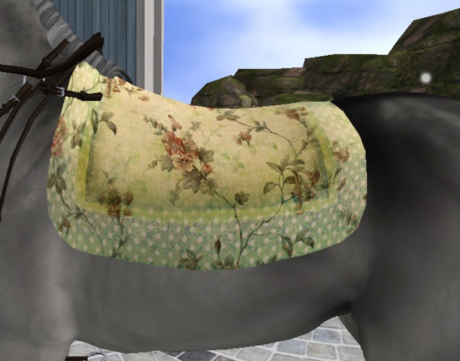 SALE! Rococo - Autumn Romance Roses Saddlepad