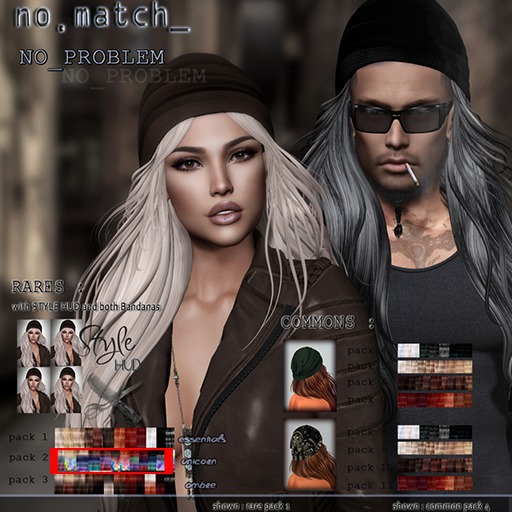 no.match_ ~ NO_PROBLEM ~ ESSENTIALS ,pack 1, RARE