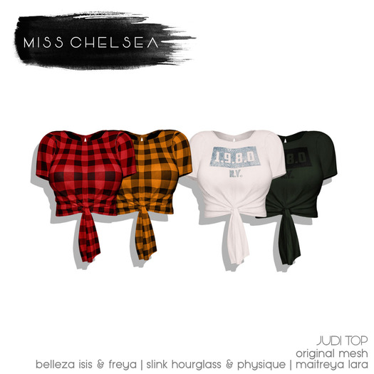.miss chelsea. Judi Top Colour Pack 2