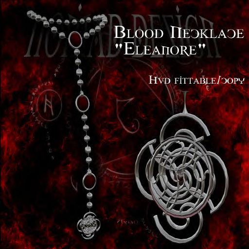 ND - Blood Necklace Eleanore Boxed