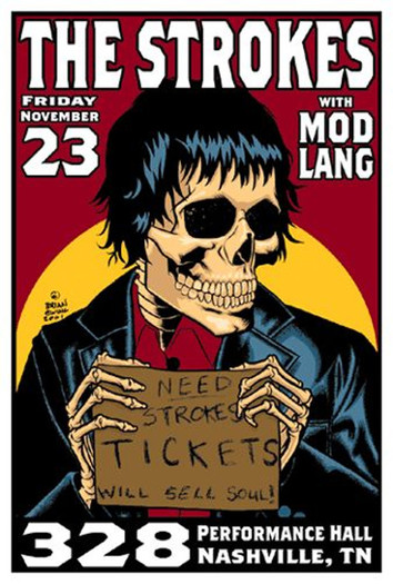The Strokes poster