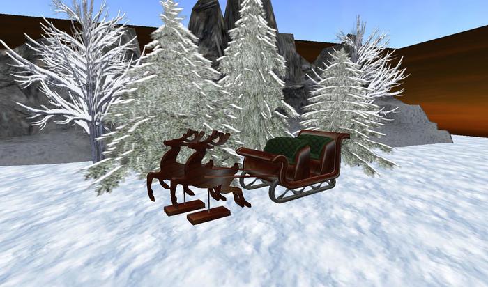 Christmas Sleigh Decoration