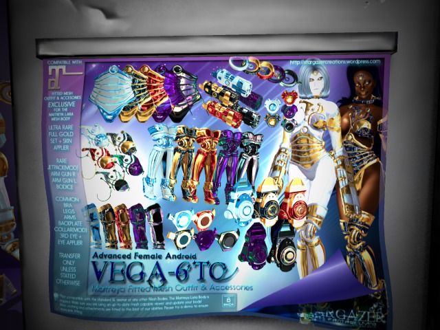 SG Vega-6TC - Backplate Cosmic COMMON