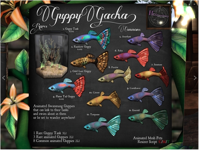 10. *HEXtraordinary* Guppy - Citrine
