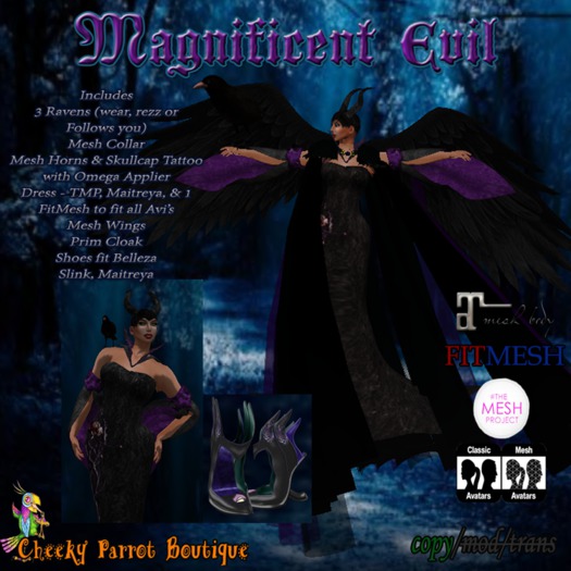 Magnificent Evil (Maleficent Formal Outfit)