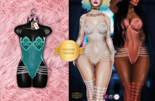 BLAXIUM "Hyerin" Lingerie Cyan [Appliers]