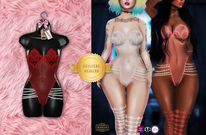 BLAXIUM "Hyerin" Lingerie Rouge [Appliers]