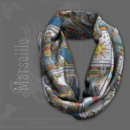 *pm* Tarot Infinity Scarf: Marseille
