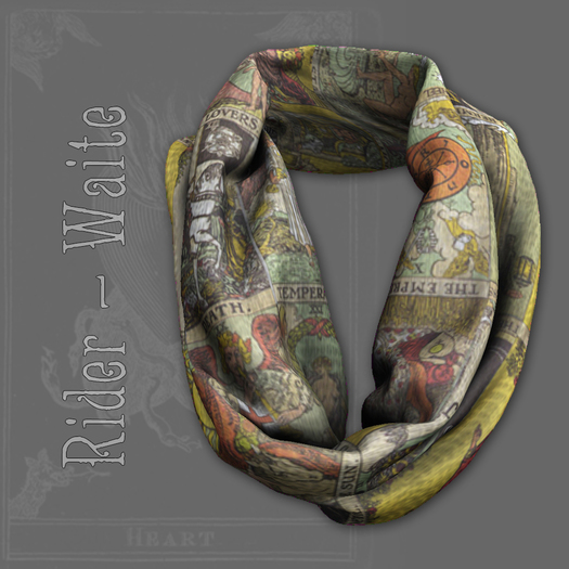 *pm* Tarot Infinity Scarf: Rider-Waite