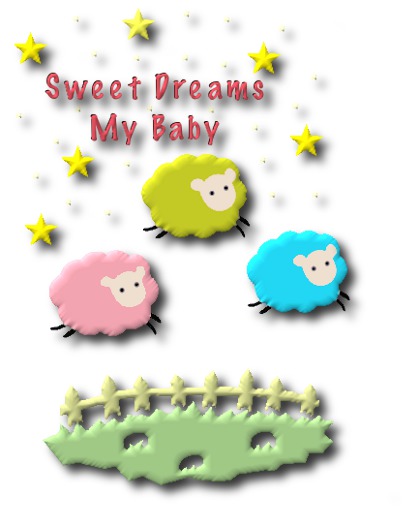 Kids Wall Decor - Counting Sheep