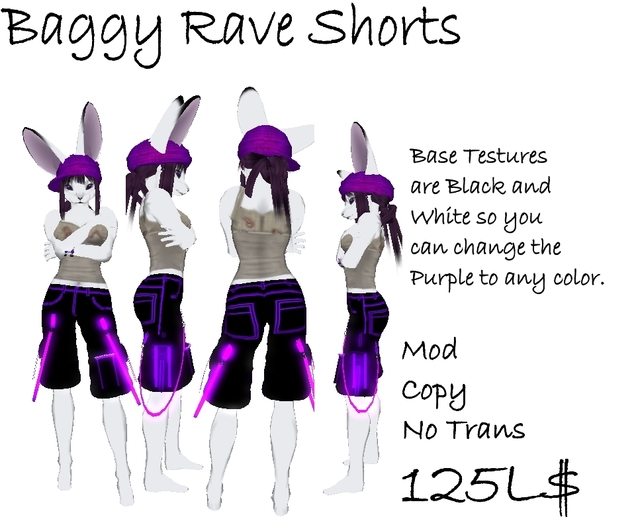 Baggy Rave Shorts