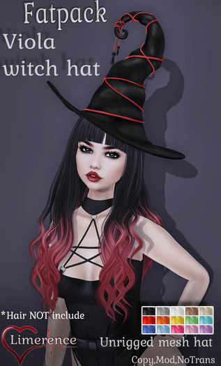 {Limerence} Viola Witch hat